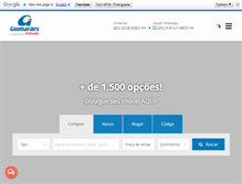 Tablet Screenshot of guimaraesimoveis.com.br